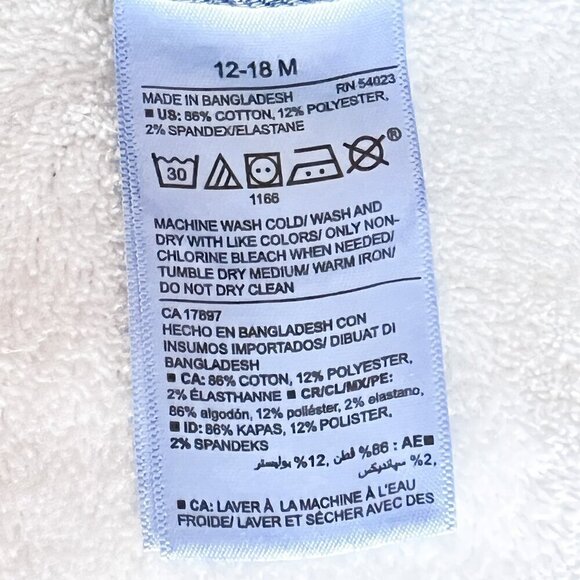 Toddler's Old Navy Straight Leg Jeans | Medium Wash | Size 12-18 Months - Picture 8 of 8